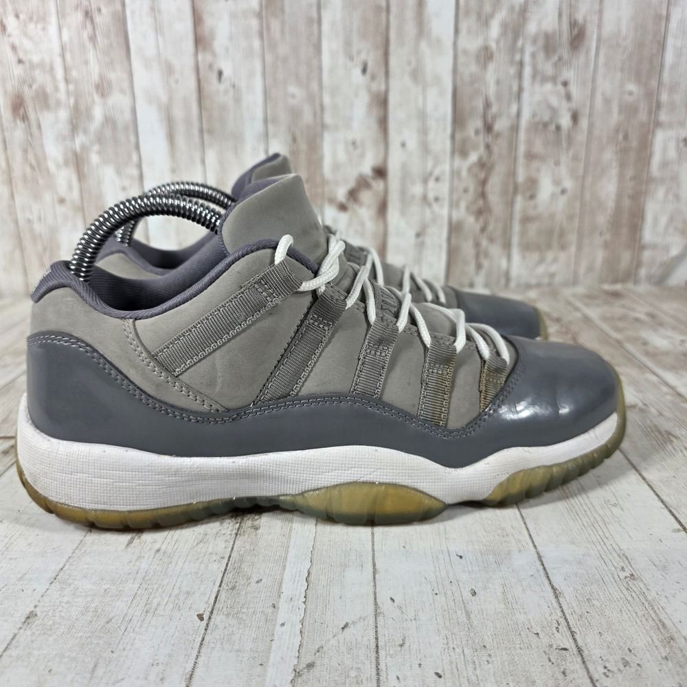 Jordan 11 Retro Low Cool Grey Kids Sneakers 528896-003 Size 6.5Y